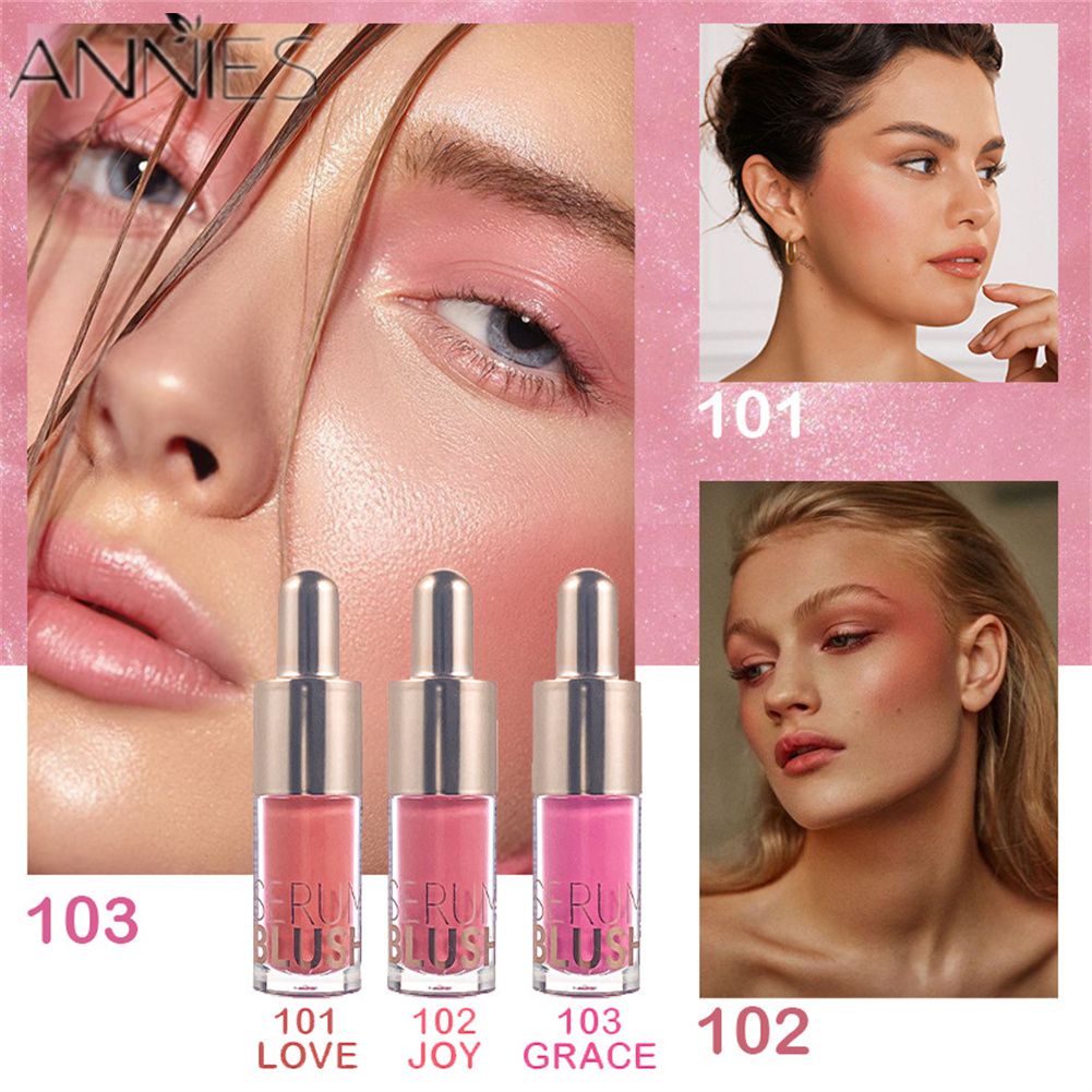 Beauty GLAZED Phấn Má Hồng Dạng Lỏng Giúp Kéo Dài Lông Mày Và Trang Điểm Mắt Cho Nữ