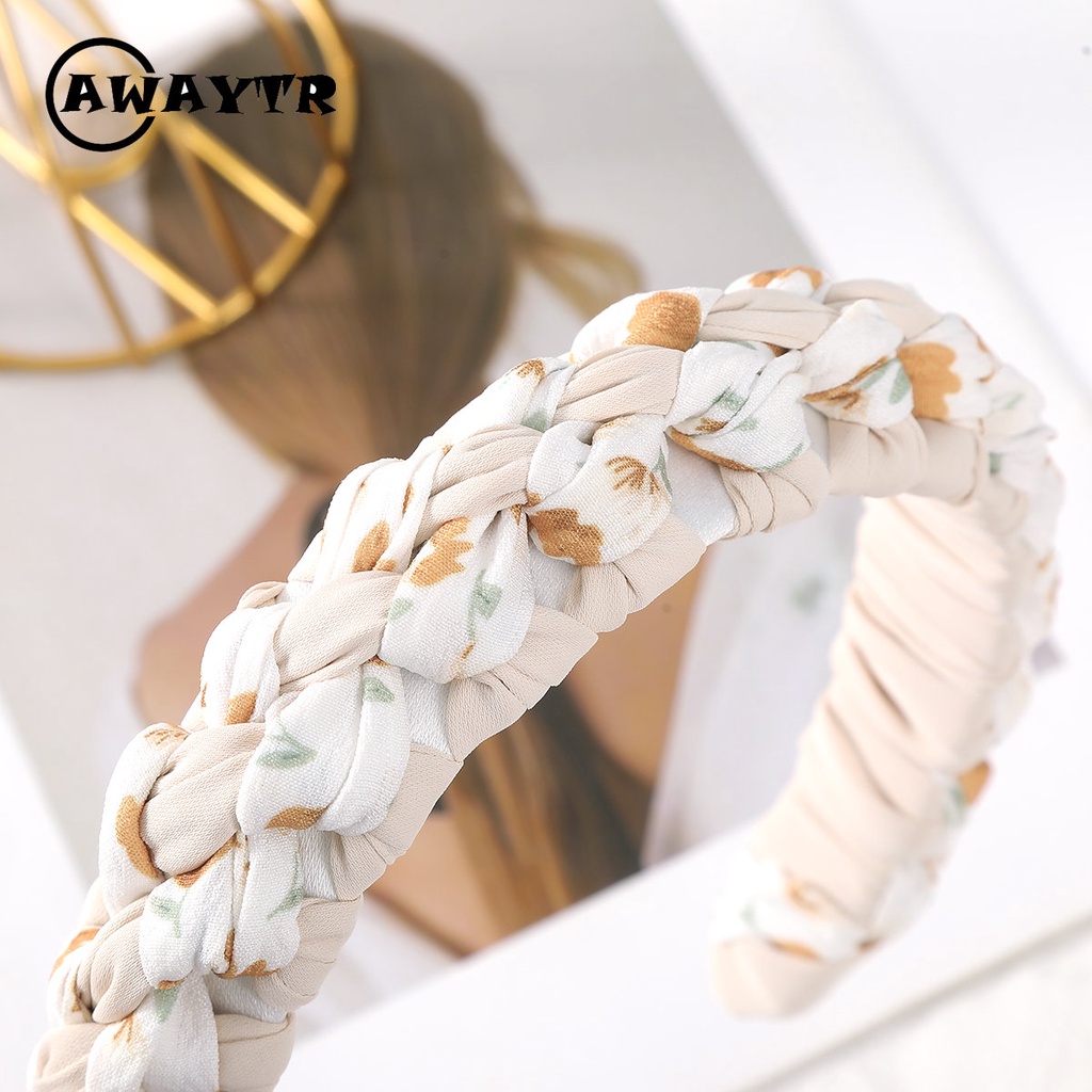 Băng Đô Cài Tóc Bản Rộng Răng Thưa Chống Trượt Phong Cách Hàn Quốc Cho Nữ