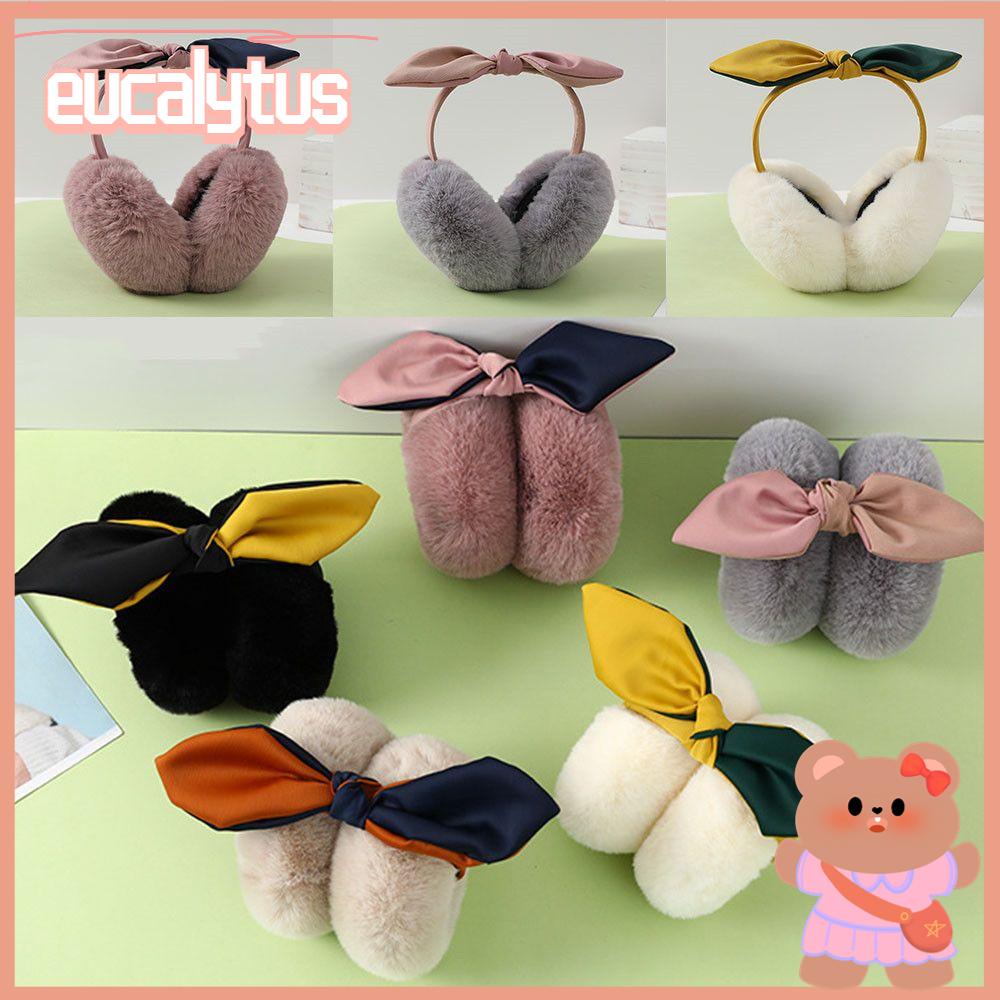 Chụp Tai Giữ Ấm Tai Thỏ Dễ Thương Phong Cách Hàn Quốc