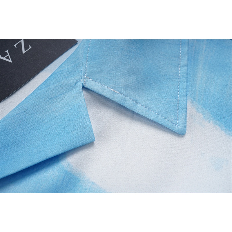 Z Áo Sơ Mi Ngắn Tay In Họa Tiết Cổ Điển Thời Trang Mùa Xuân Cá Tính z-a88r-a &amp; -