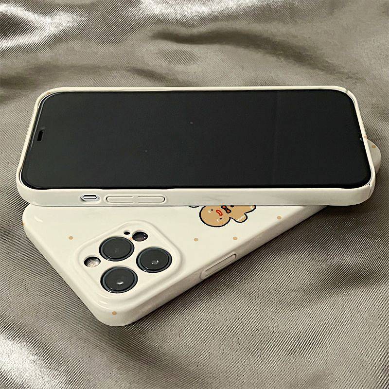 Ốp Điện Thoại Dẻo Họa Tiết Ba Con Vật Đơn Giản Chống Sốc Cho iphone 14 13 12 11 pro max 7 8 plus x xs xr xsmax