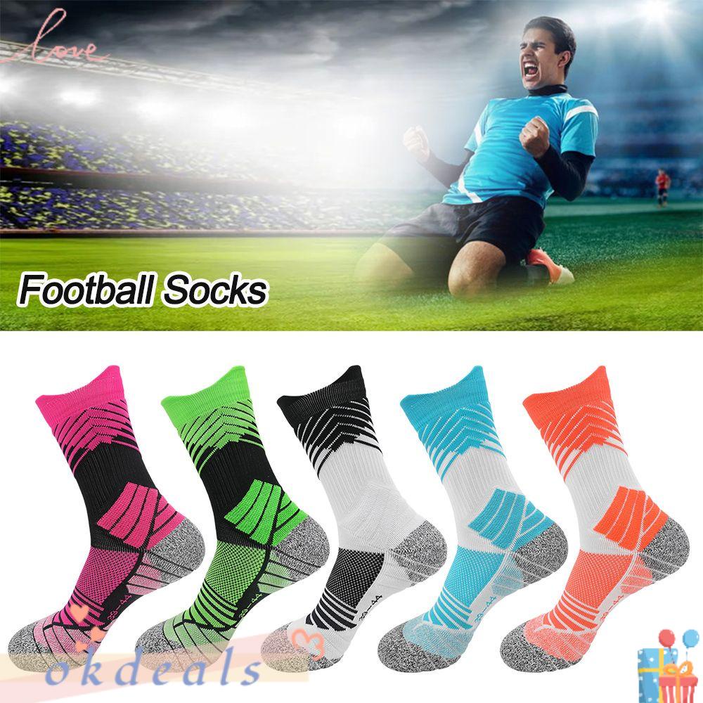 Đôi Vớ Dày Thoáng Khí Cổ Vừa Dành Cho Chơi Bóng Rổ / Bóng Đá