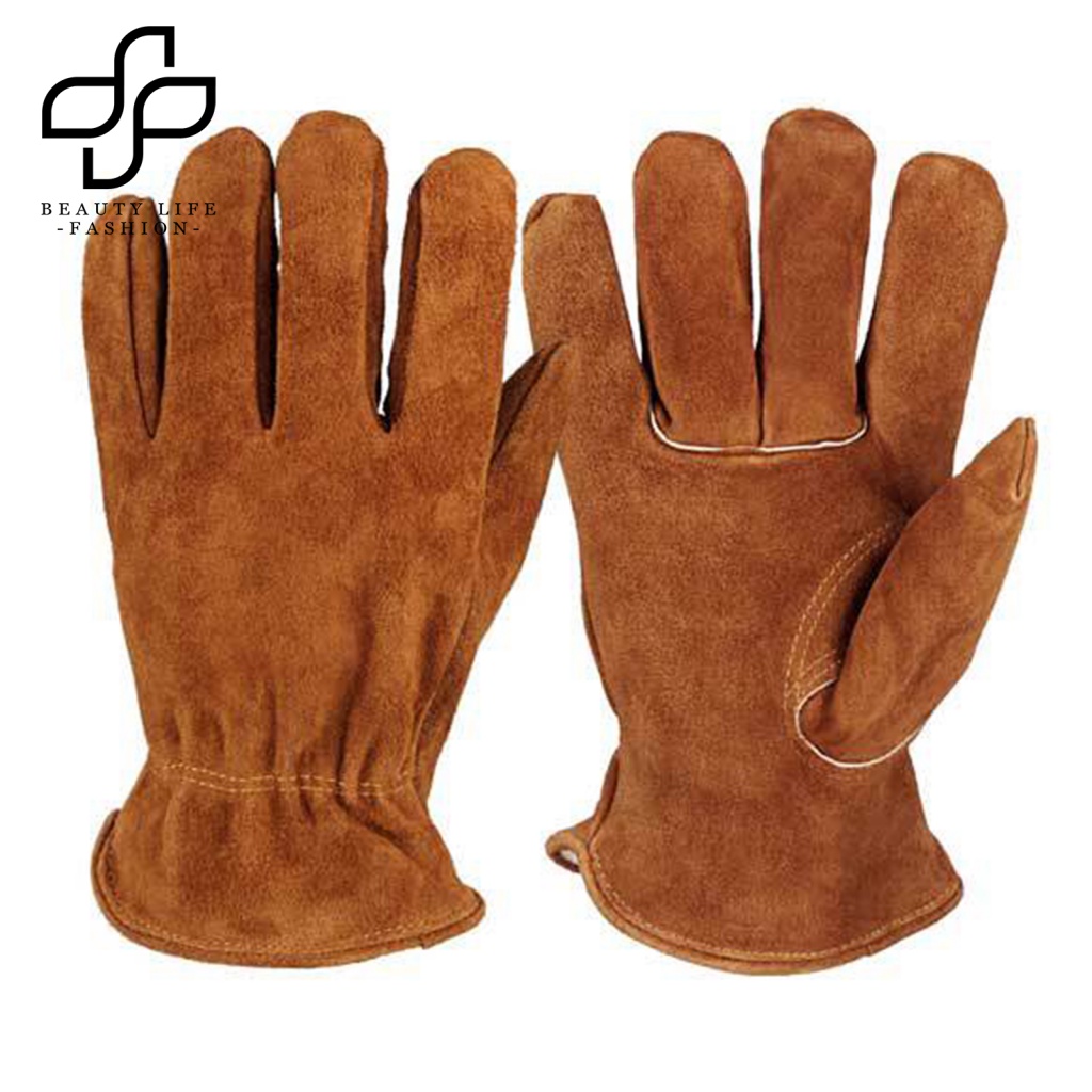 1 Đôi Găng Tay Da Giả Chống Lạnh Chống Rơi Cách Nhiệt Màu Trơn Thời Trang Cho Nam