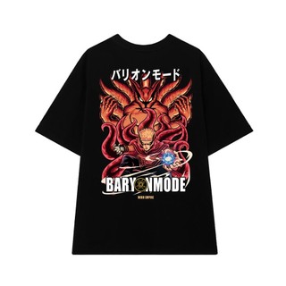 HOT Áo Thun Form Rộng NARUTO BARYONMODE 2     _ Anime Naruto - Áo Phông Unisex