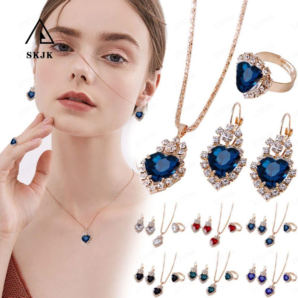 Bộ Khuyên Tai Hình Giọt Nước Thanh Lịch Cho Nữ