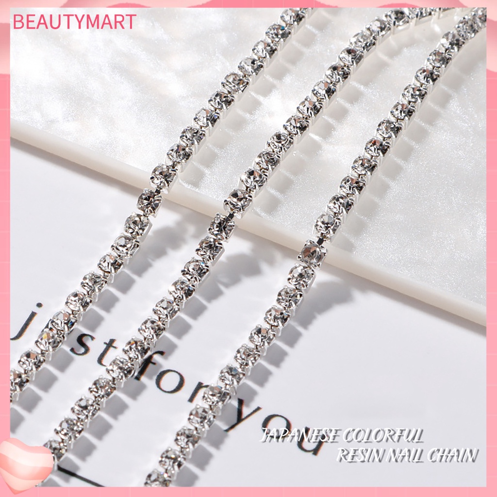 Bộ 3 Thanh Kim Loại Trang Trí Móng Tay 3D Thời Trang Dành Cho Nữ