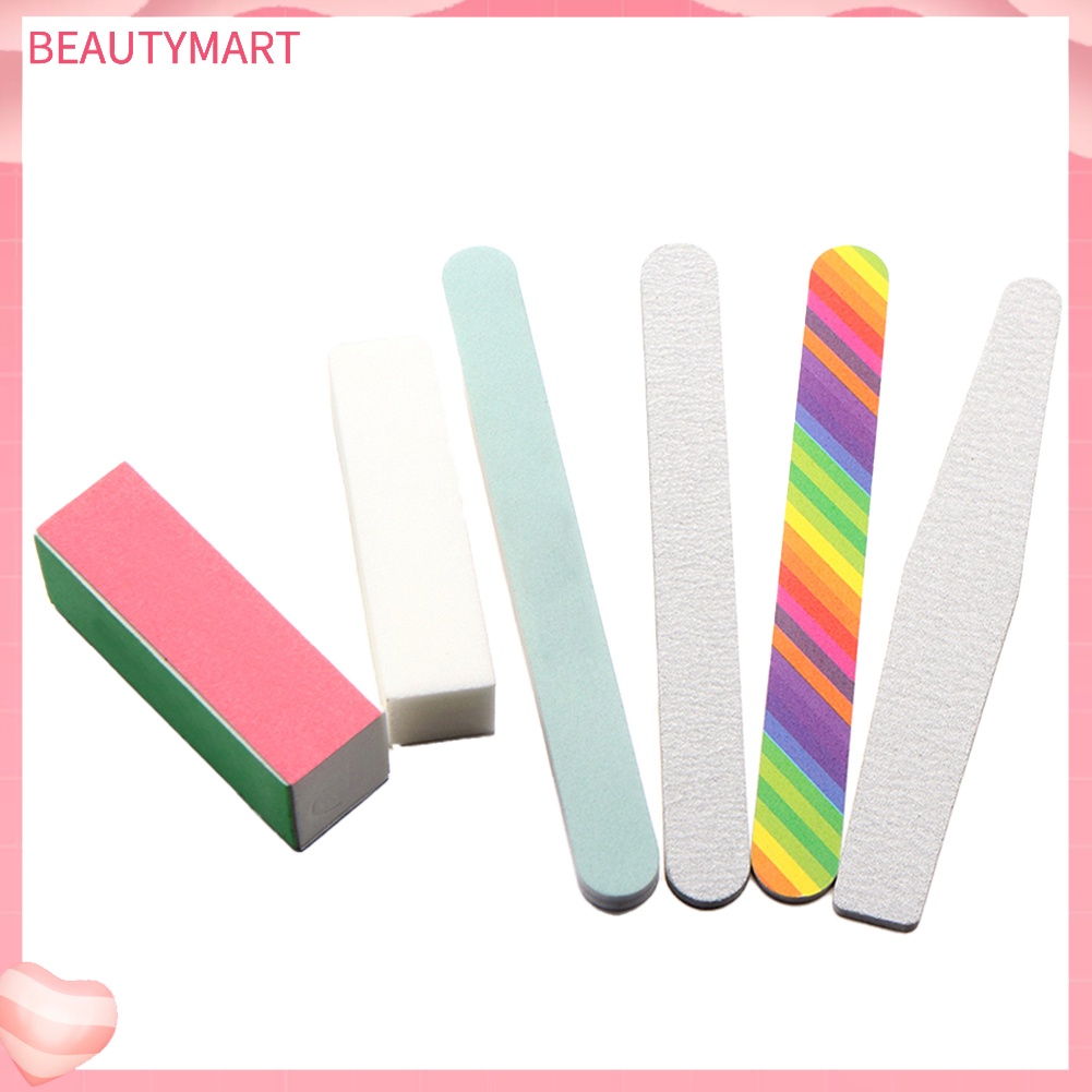 Set 6 Khối Mài Dũa Móng Tay Chuyên Dụng