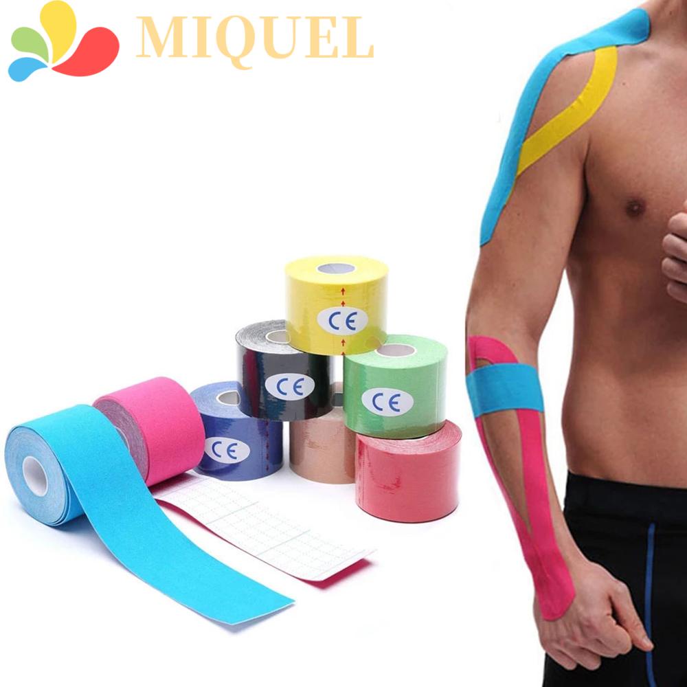 Băng Dán Thể Thao MIQUEL Kinesiology Bằng Cotton Co Giãn Chống Nước Hỗ Trợ Giảm Đau Cơ