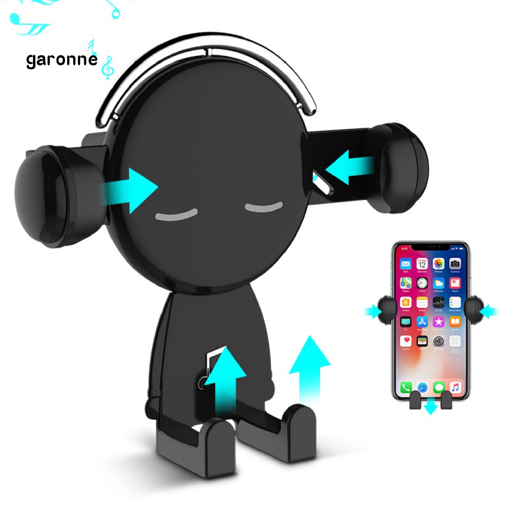 Giá Đỡ Điện Thoại Họa Tiết Hoạt Hình Chống Trầy Xước Cho Xe Hơi