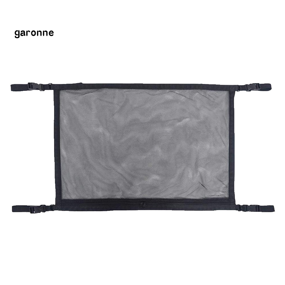 Túi Lưới Đựng Đồ Treo Trần Xe Hơi Có Khóa Kéo Thông Dụng