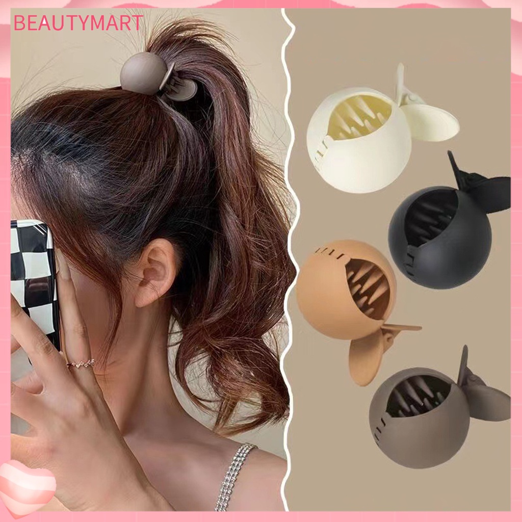 Kẹp Tóc Càng Cua Hình Cá Co Giãn Gọn Nhẹ Chống Biến Dạng Chống Trượt Dễ Thương Cho Nữ