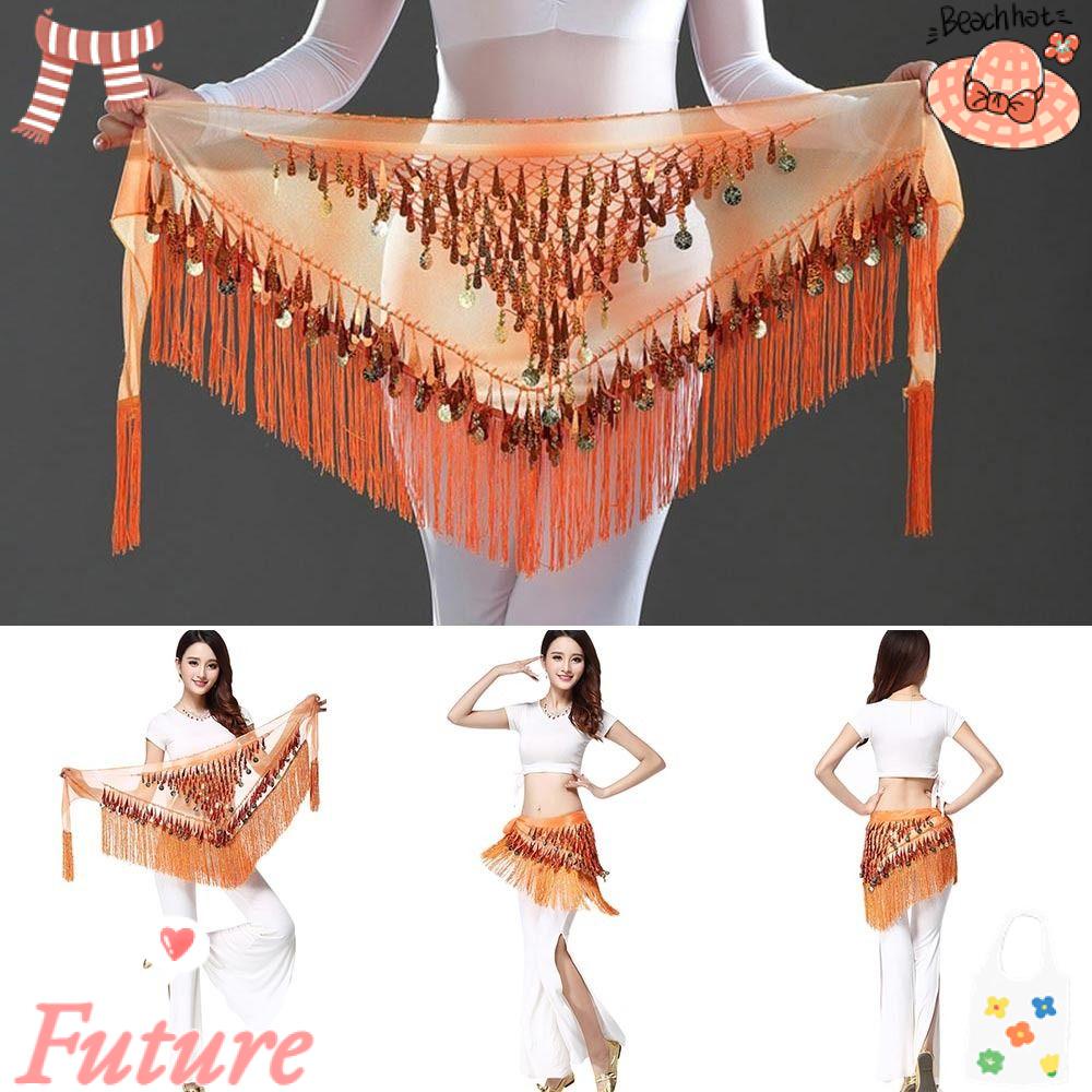 Thắt Lưng Tua Rua Dùng Múa Bụng Chuyên Dụng Cho Nữ