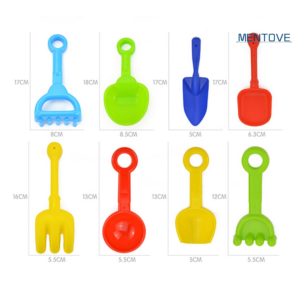 Bộ 25 Khuôn Làm Cát Nhiều Màu Cho Bé