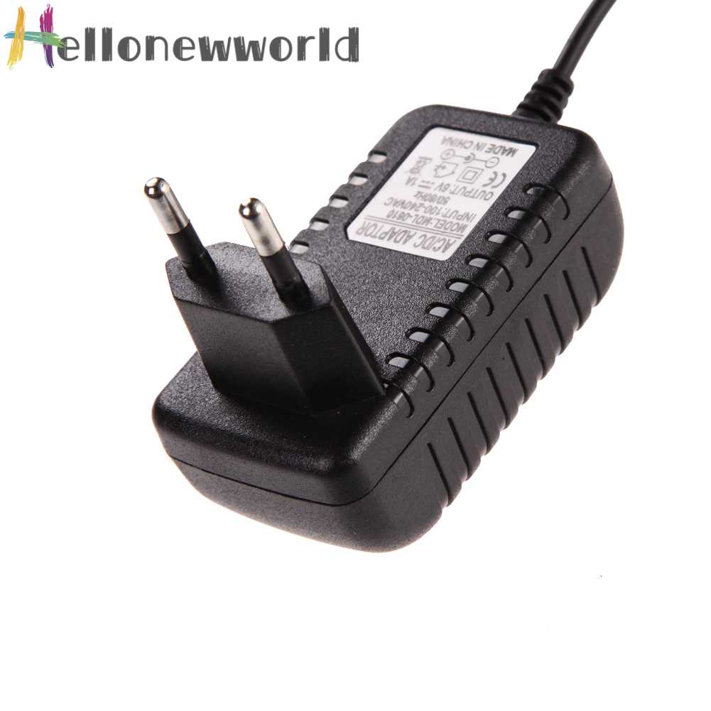 Phích Cắm Sạc EU AC 100-240V DC 5.5X2.5Mm 6V 1A 1000mA