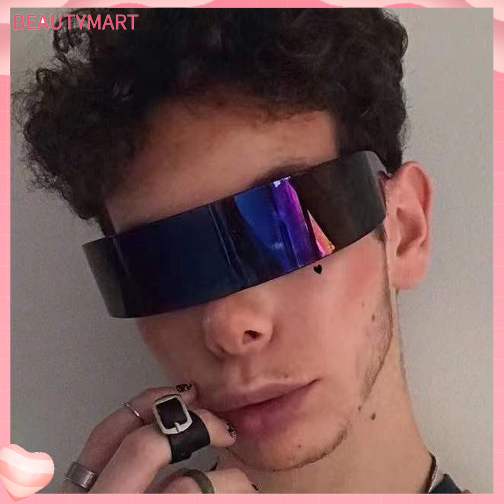 Kính Mát Hình Chữ Nhật Chống Tia UV Trong Mờ Chống Nắng Dùng Chụp Ảnh Đường Phố Cho Nam Và Nữ