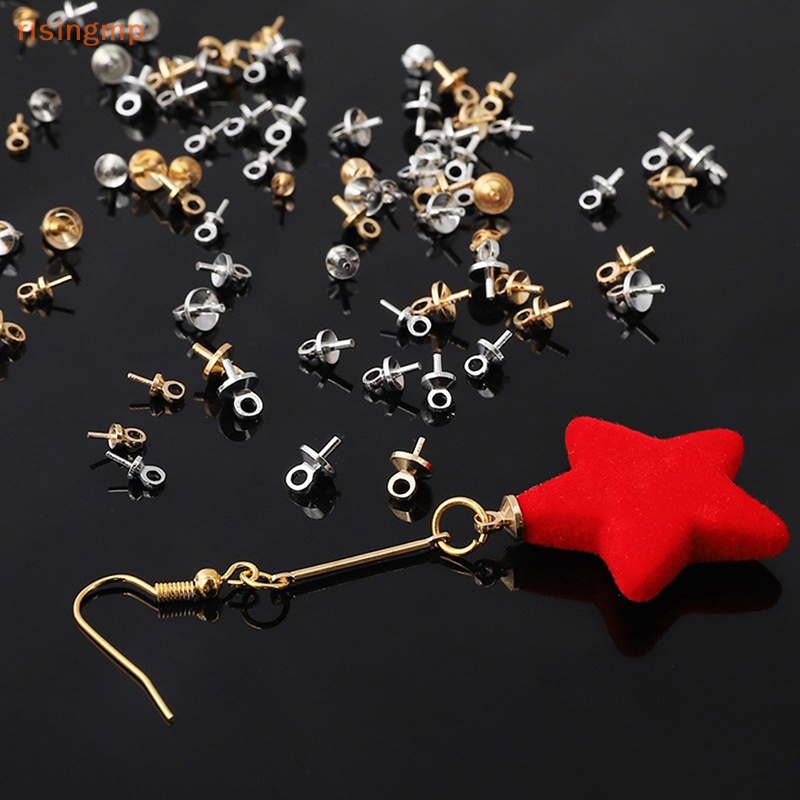 Bộ 50 Ghim Kim Loại Hình Chữ Ch Dùng Làm Trang Sức Thủ Công Diy