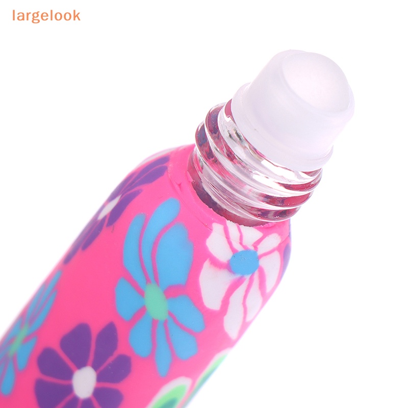 Bộ 5 Lọ Thủy Tinh Rỗng 10ml Có Đầu Lăn Dùng Để Đựng Đất Sét Polymer