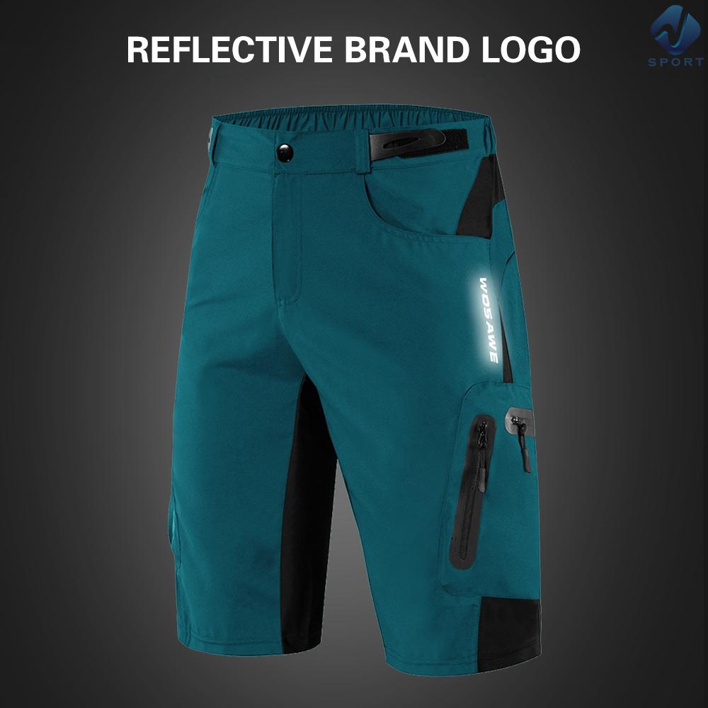 Quần ngắn đi xe đạp Dáng Rộng Thoáng Khí Nhanh Khô Thiết Kế 7 Túi Thời Trang Mùa Hè Cho Nam