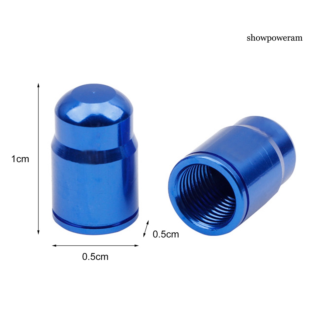 1 Cặp Nắp Van Xe Đạp Bằng Hợp Kim Nhôm Chống Bụi Độ Bền Cao