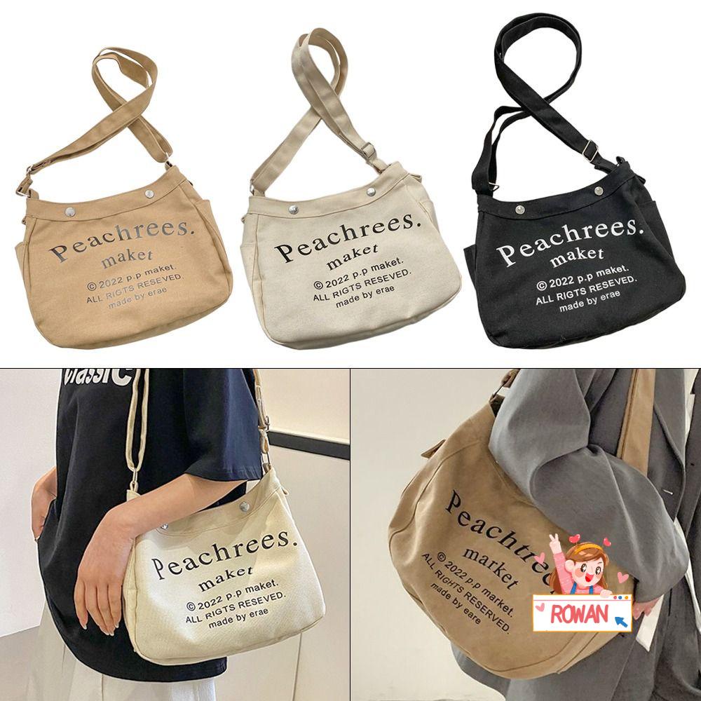 Túi Xách Đeo Vai Đựng Hành Lý Bằng Vải Canvas Dành Cho Nữ