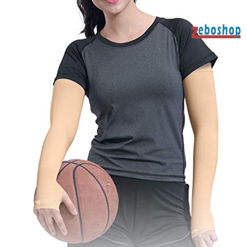 1 Cặp Găng Tay Chống Nắng Chống Tia UV Khi Đi Xe Đạp Ngoài Trời