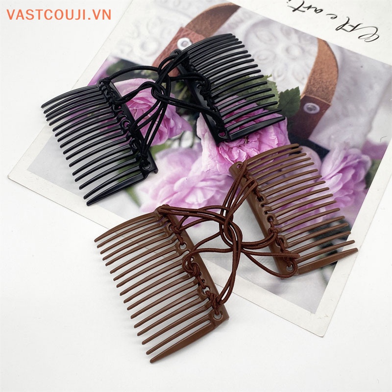 Lược Cài Tóc Co Giãn Phong Cách Vintage Sáng Tạo Cho Nữ