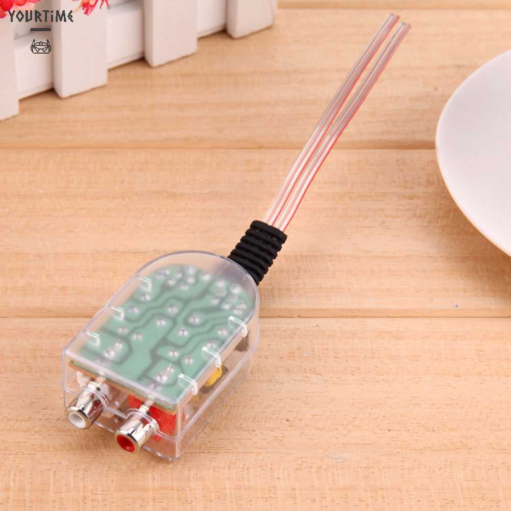 Bộ Thiết Bị Khuếch Đại Tín Hiệu Âm Thanh 12V RCA Cho Xe Hơi