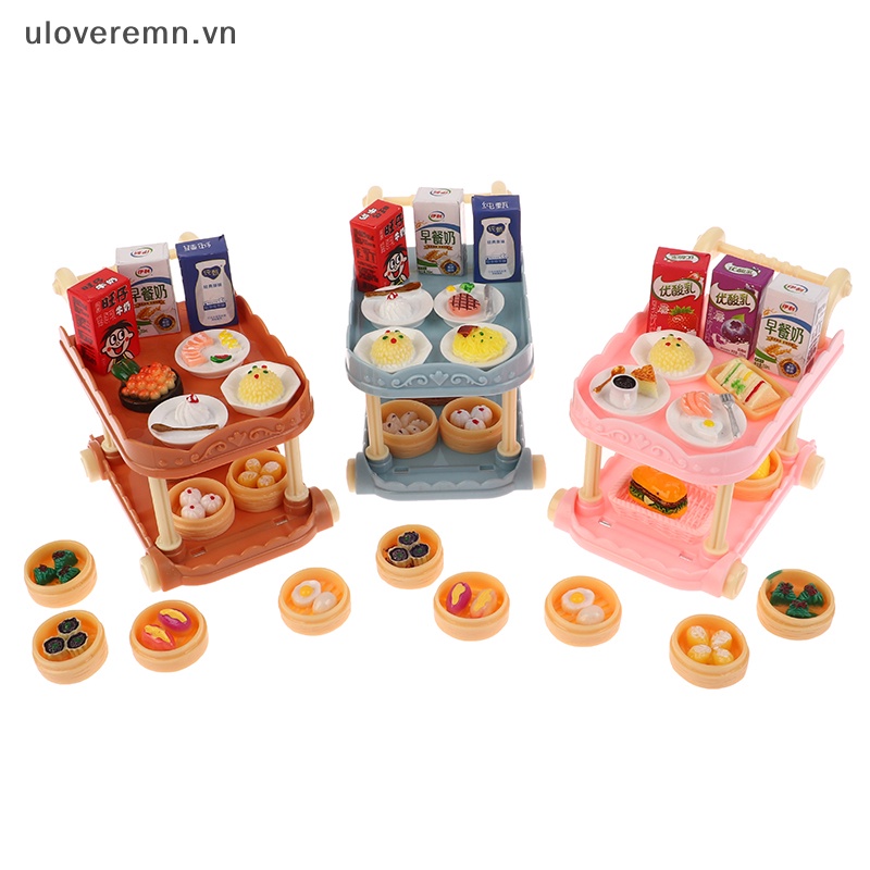 1 Bộ Mô Hình Xe Hơi Uloveremn Mini Tỉ Lệ 1: 12 Trang Trí Nhà Búp Bê