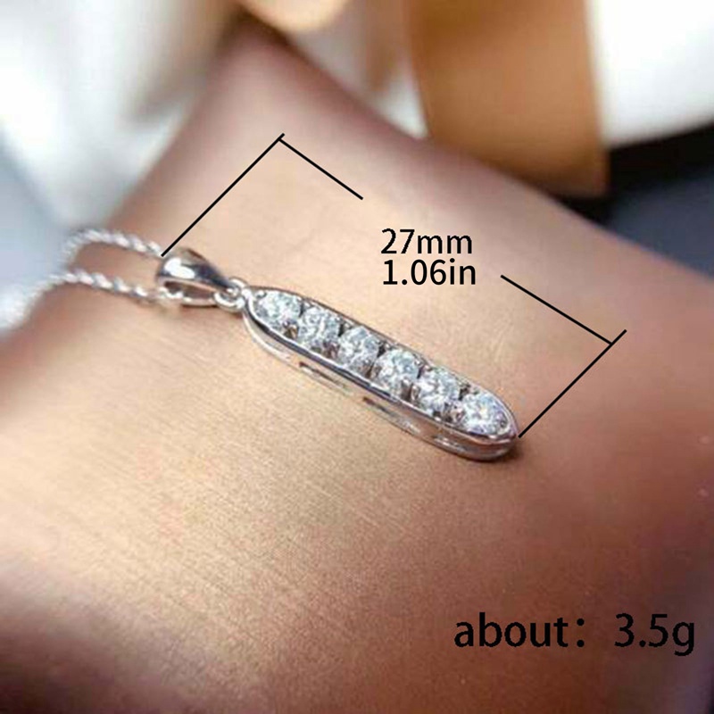 Ygt Vòng cổ Dáng Dài Đính Đá Zircon Đơn Giản Thời Trang Dành Cho Nữ