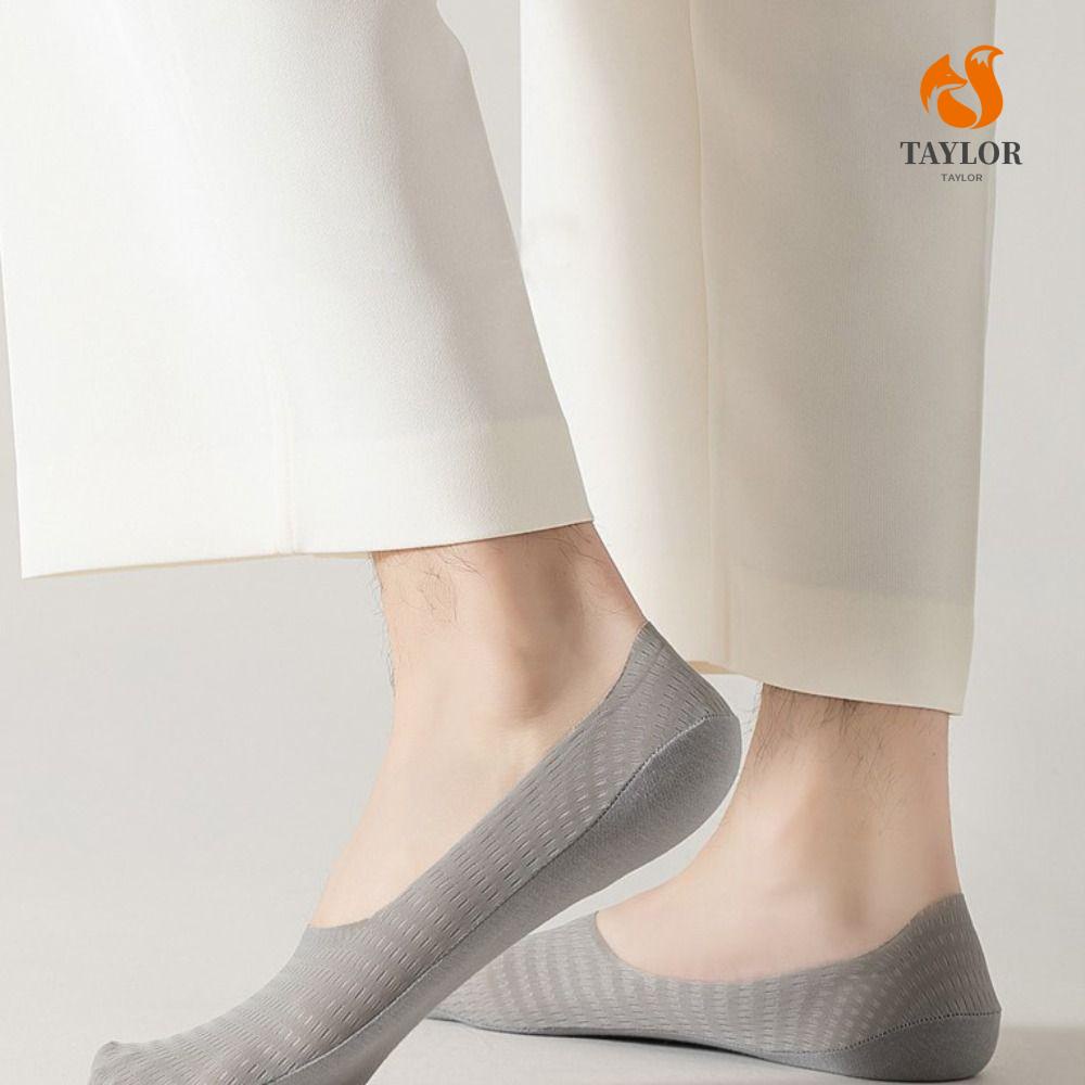 Taylor1 Đôi Vớ Cotton Phối Lưới Thoáng Khí Thấm Hút Mồ Hôi Màu Sắc Tươi Tắn