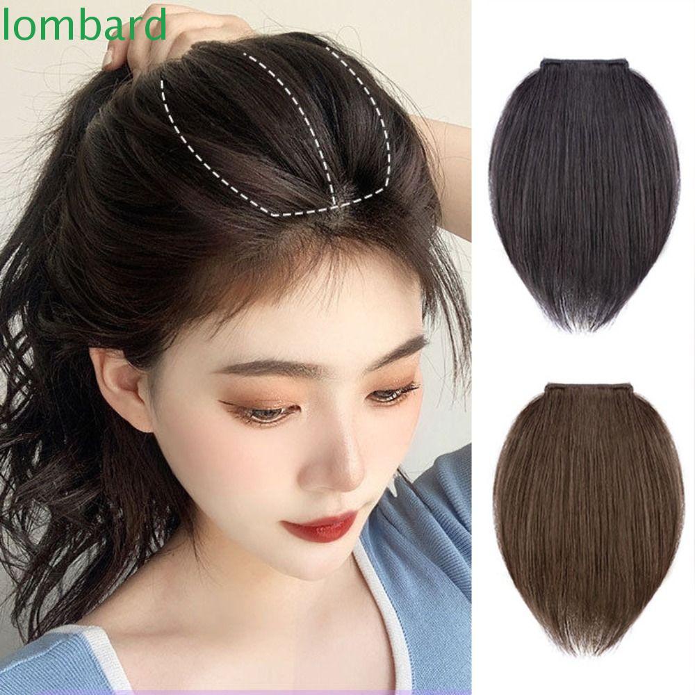 Miếng Đệm Tóc Giả Bồng Bềnh Màu Nâu Tự Nhiên Dành Cho Nữ