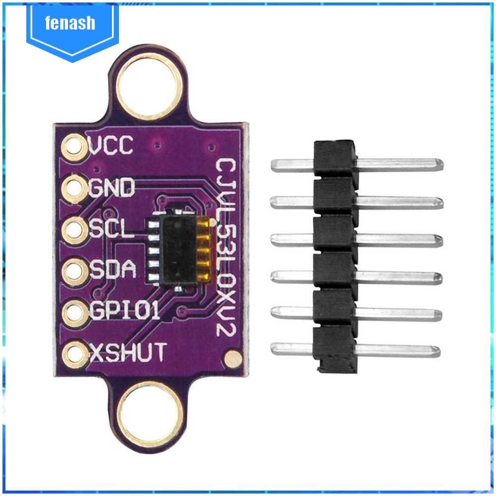 Mô Đun Cảm Biến Khoảng Cách Laser VL53L0X 3-5V GY-530 VL53L0X VL53L1X V2