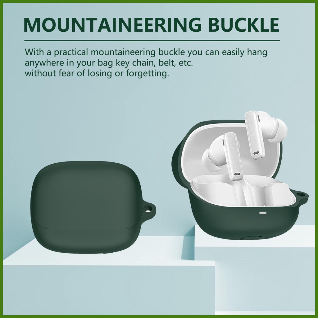 Hộp Đựng Tai Nghe Bằng Silicone Chống Va Đập Chống Rơi Chobaseus Bowie M2s