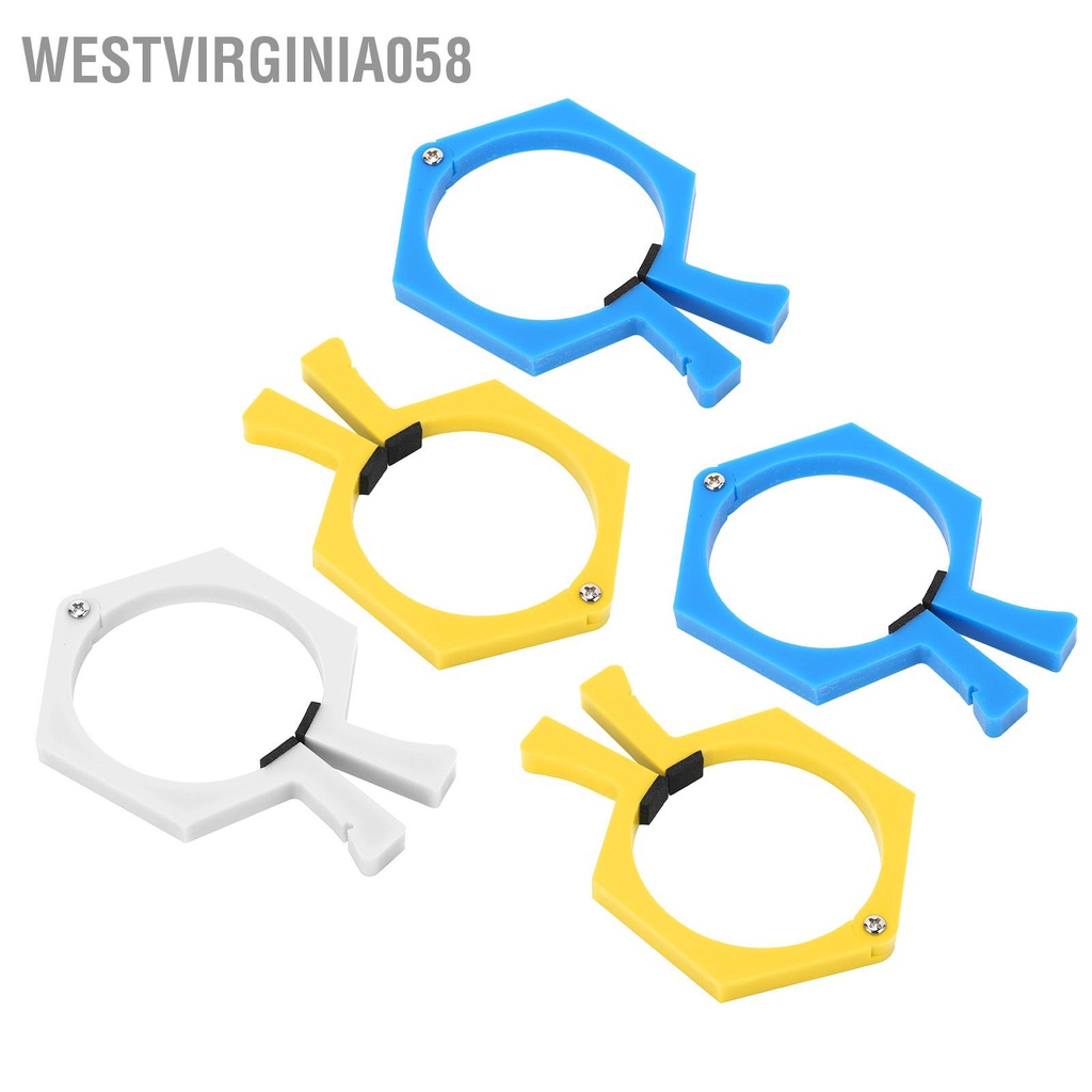 Westvirginia058 Thăng hoa Tumbler Kẹp ABS Pinch Giá đỡ Grip Clip Fixing Tool cho 20oz Cup Glasses