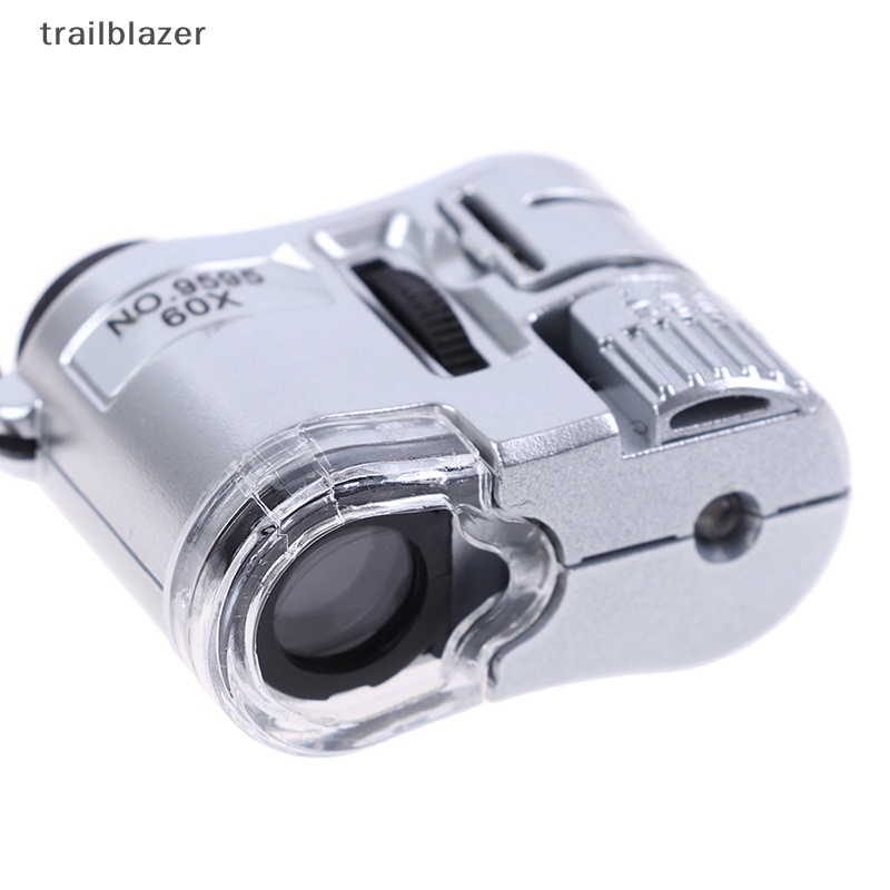 Kính HiểN Vi Mini 60X VớI ĐèN LED Cho Thợ Kim Hoàn Trang SứC