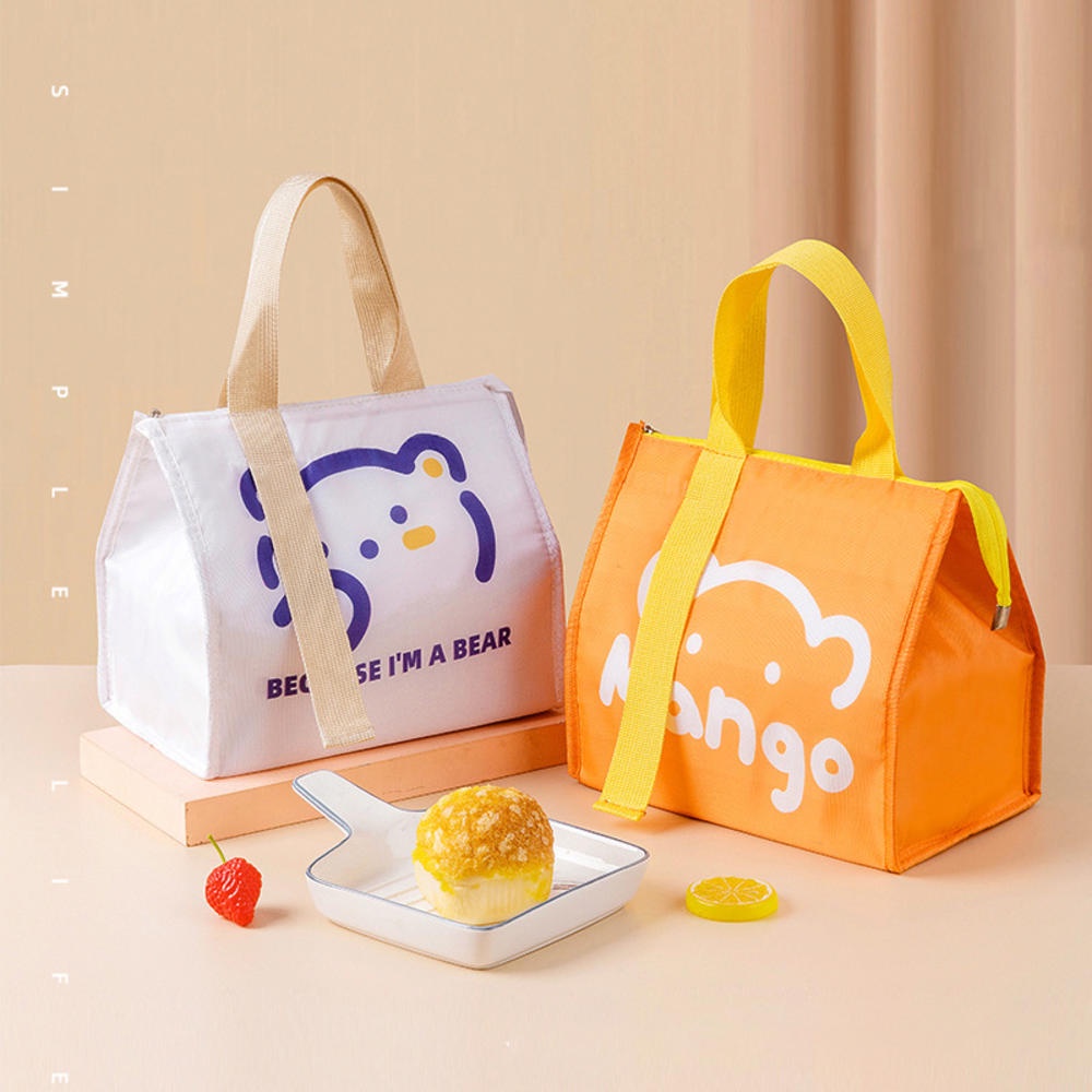 Túi Đựng Hộp Cơm Trưa Giữ Nhiệt Chống Nước Dày Dặn Dễ Thương