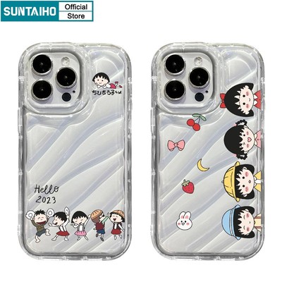 Suntaiho Ốp lưng ốp iphone Ốp Điện Thoại Hình Suntaiho Maruko Cho Iphone 11 12 Pro 14 Pro Max 7 8 Plus 7 8 IP 11 12 13 14