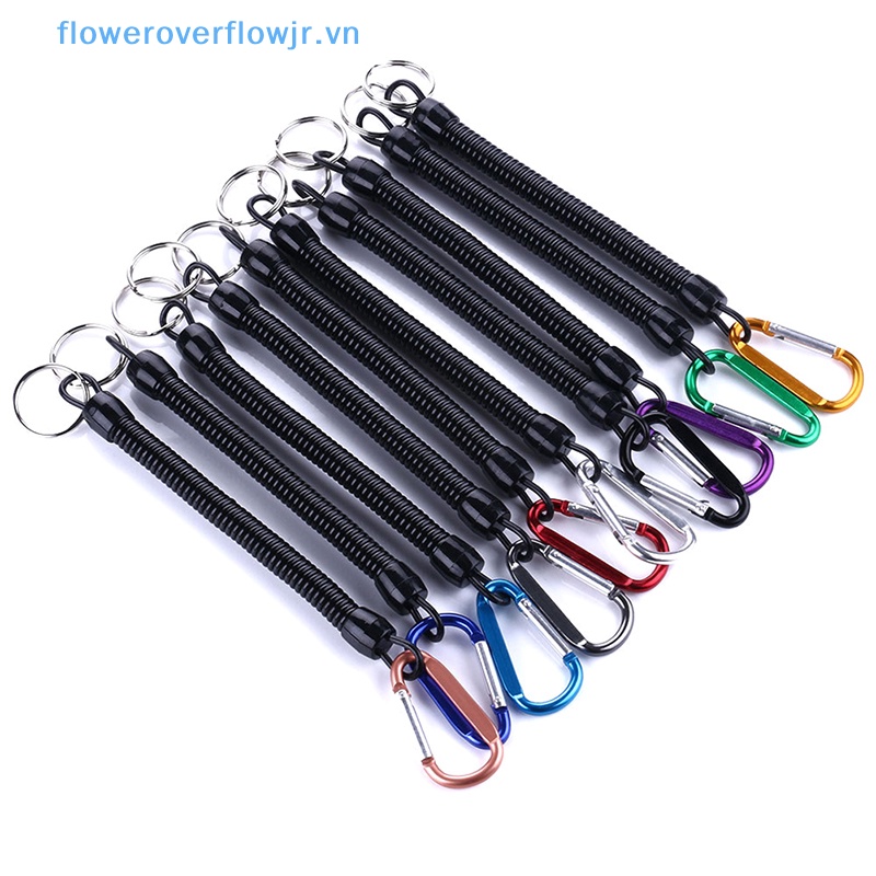 1 Dây Lò Xo Co Giãn Có Thể Thu Gọn Chống Thất Lạc Cho Điện Thoại Di Động Khi Đi Cắm Trại