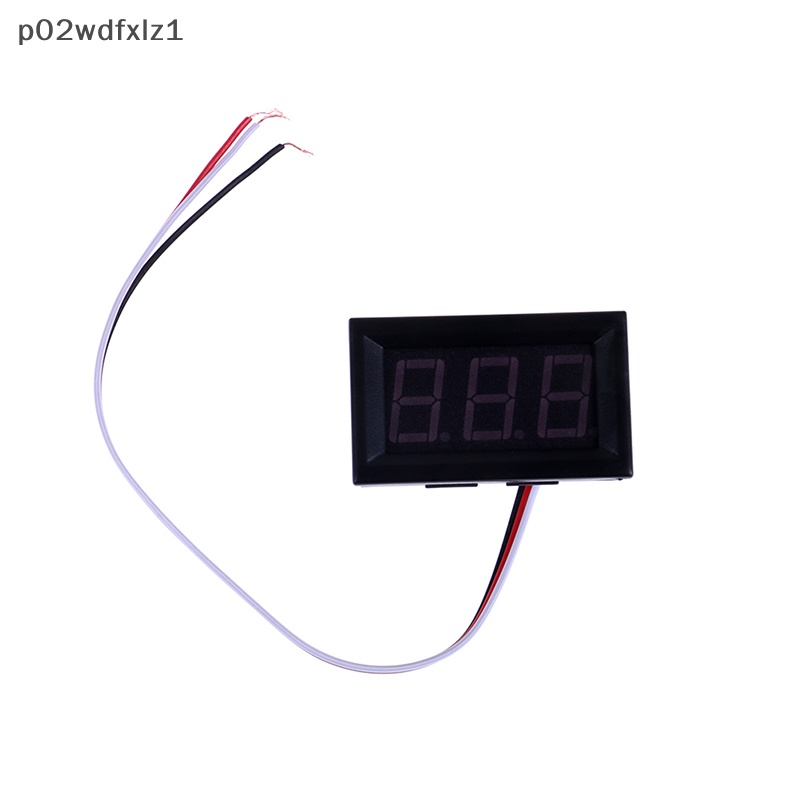 New DC 0-30V 3 dây LED hiển thị kỹ thuật số Bảng điều chỉnh Volt Meter Điện áp Vôn kế xe động cơ trên bán
