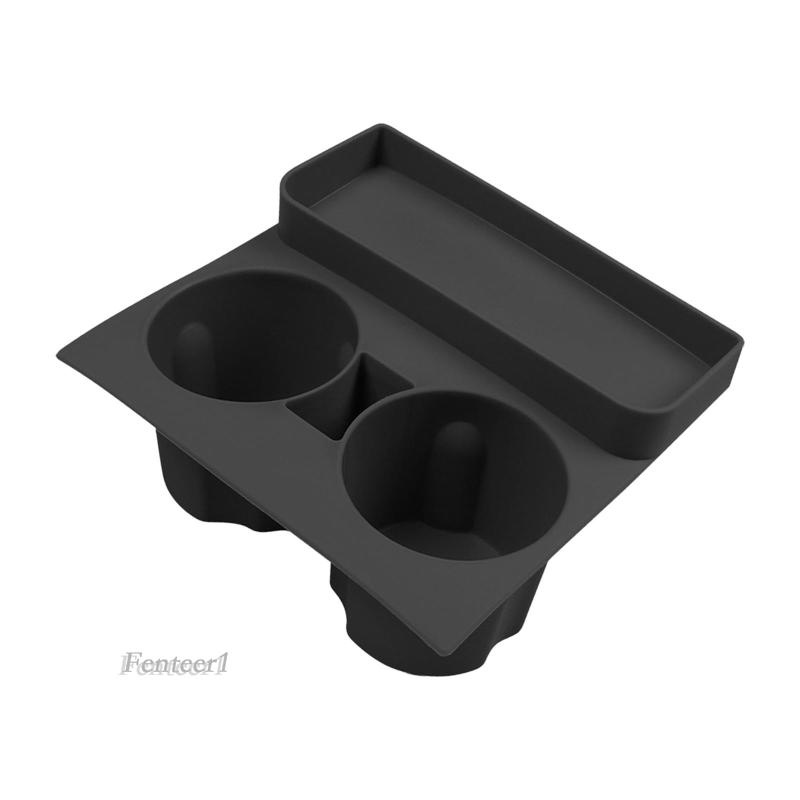 Hộp Đựng Đồ Uống 2 Trong 1 Màu Đen Cho Xe Hơi Fenteer1