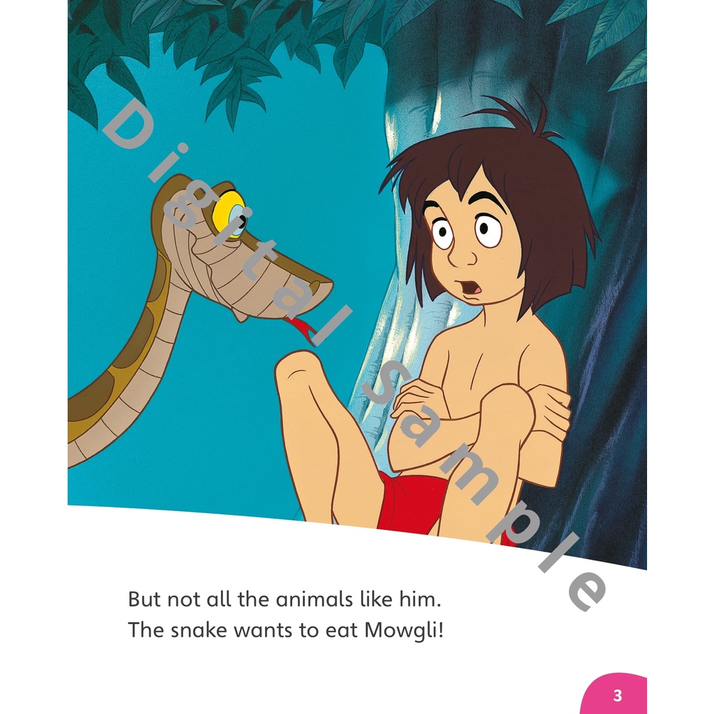 Disney Kids Readers Level 2: Mowgli Meets Baloo