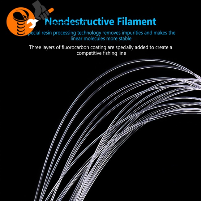 Cuộn Dây Câu Cá Nylon Trong Suốt Siêu Chắc Dài 500m