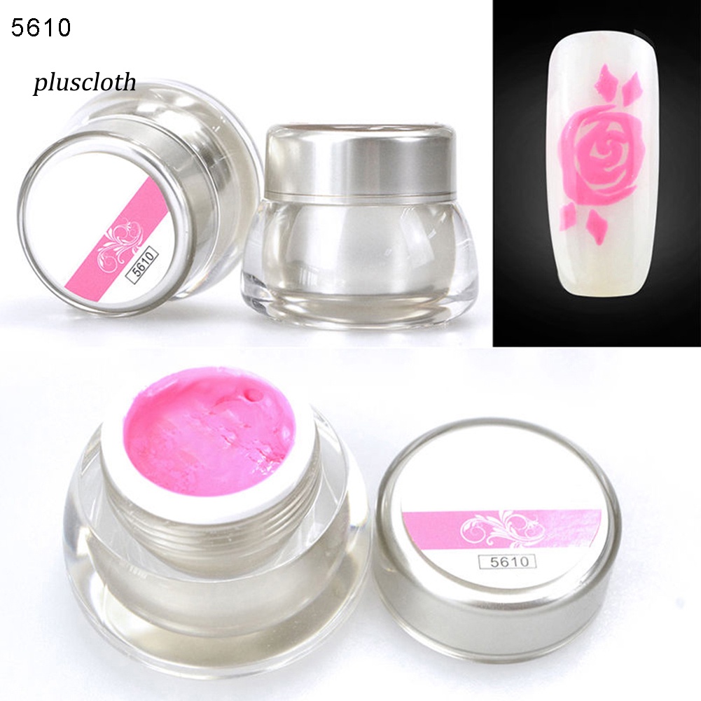 Set 12 Màu Trang Trí Móng Tay 3D Nghệ Thuật