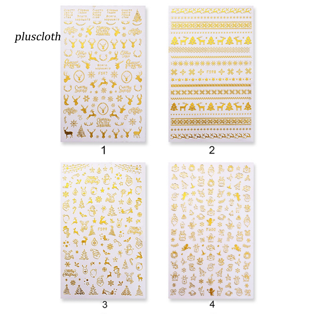 Miếng Dán Móng Tay Nhiều Họa Tiết Trang Trí Cho Nữ