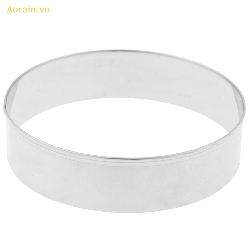 Bộ 5 Khuôn Cắt Bánh Quy Hình Tròn Bằng Thép Không Gỉ .