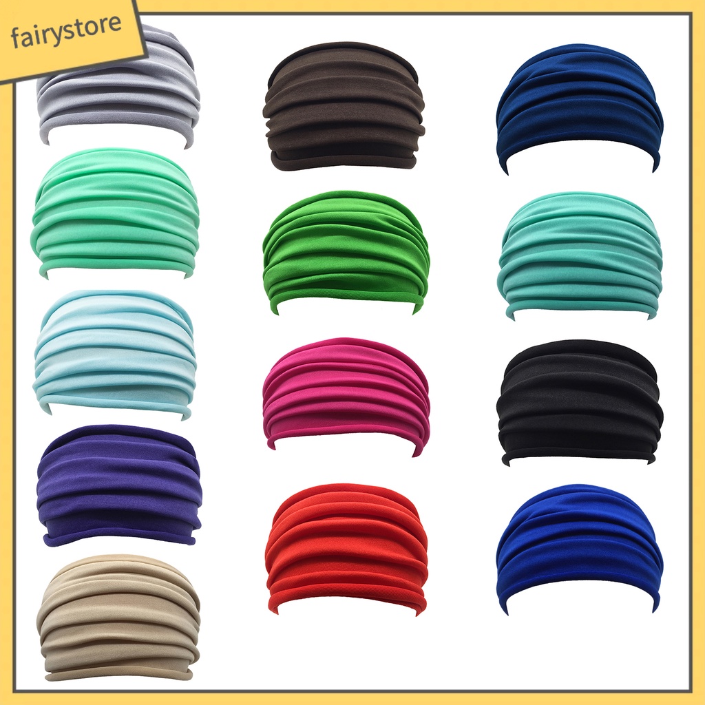 Băng Đô Bản Rộng Co Giãn Chống Trượt Có Thể Gấp Lại Để Tập Yoga