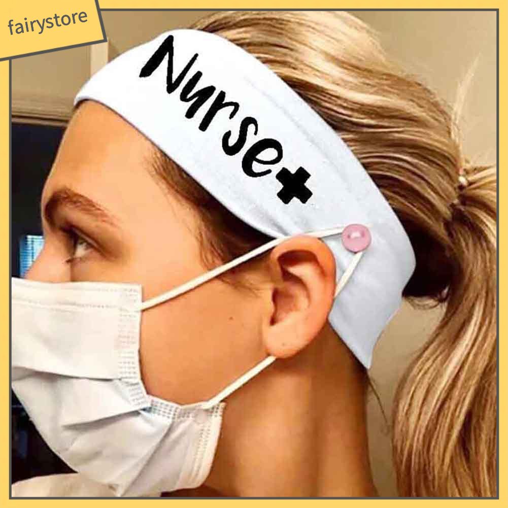 Băng Đô Cài Tóc Co Giãn Mềm Mại Hỗ Trợ Tập Yoga / Chạy Bộ