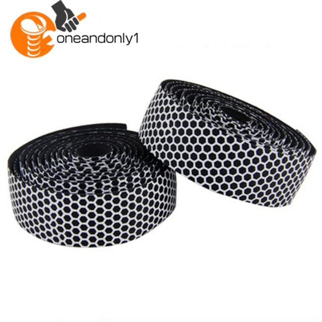 Băng Quấn Tay Lái Xe Đạp Mềm Mại Co Giãn Chống Sốc Kèm 2 Nút Cắm