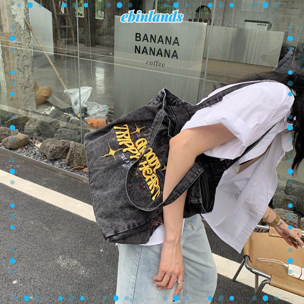 Túi Xách Nữ Đeo Vai In Chữ Thời Trang