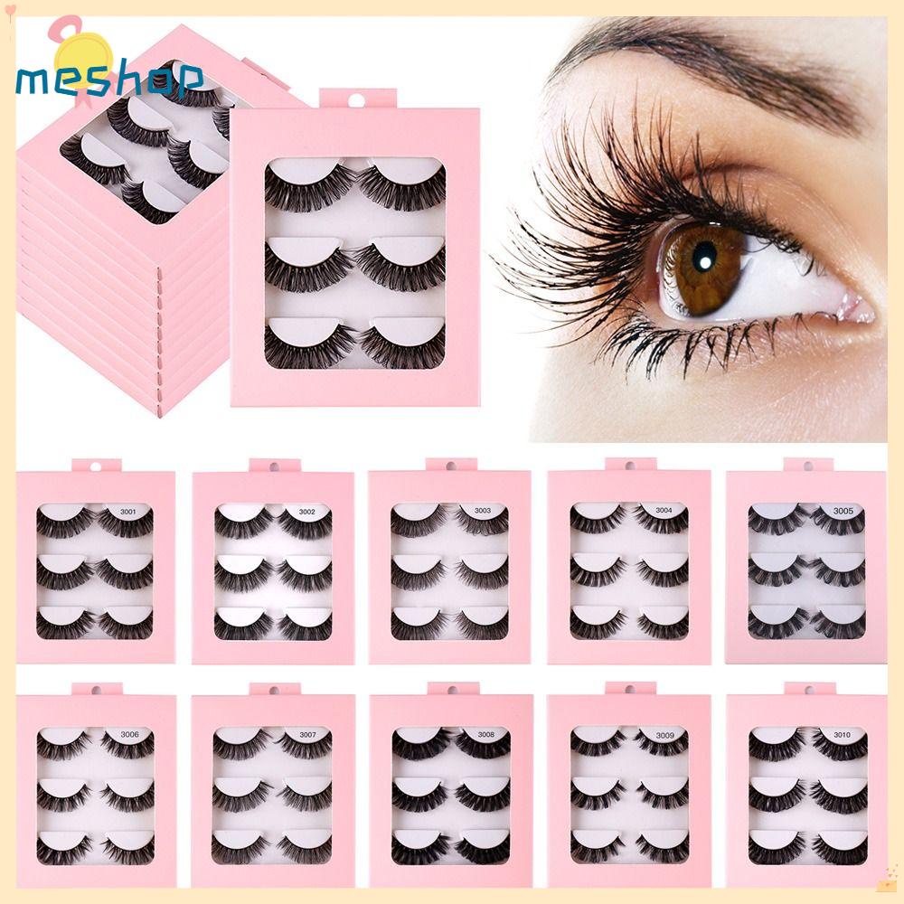 Lông Mi Giả Cong Dày Tự Nhiên Dùng Trang Điểm Cho Nữ